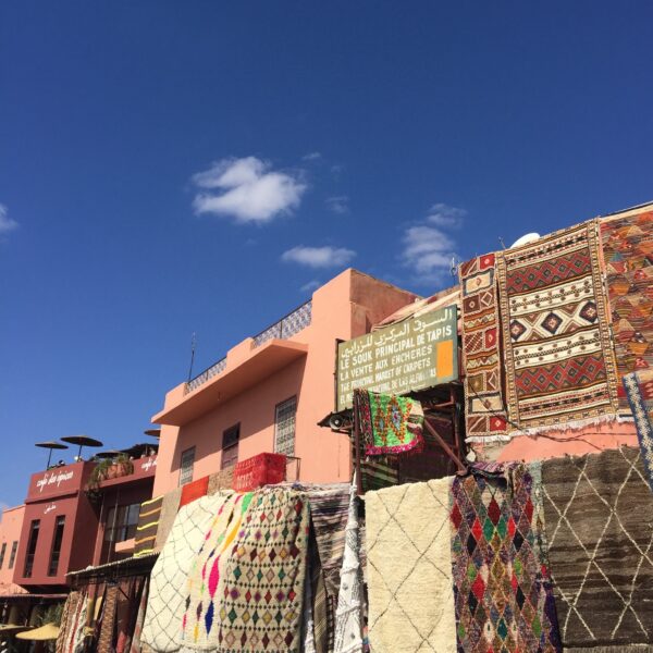 モロッコの絨毯